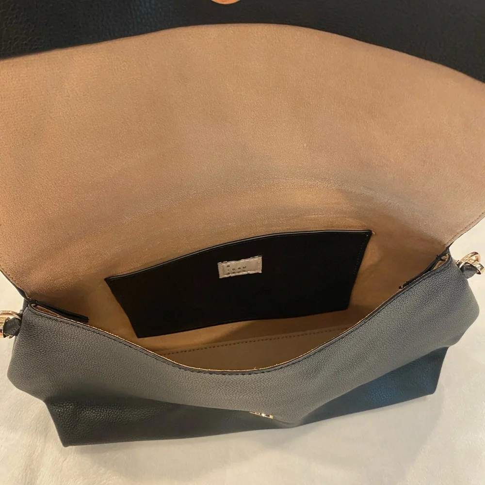 Elegant Black Women's Shoulder Bag/clutch
